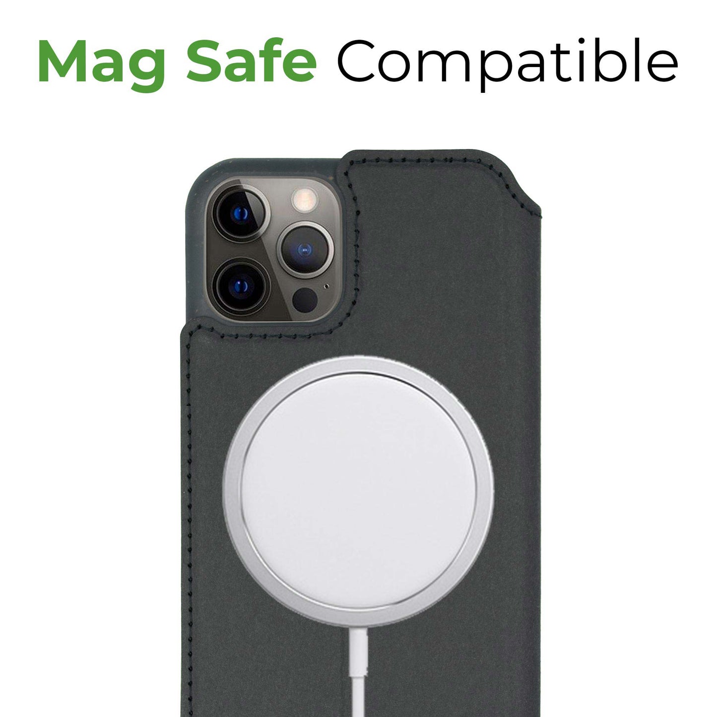 Eco Flip Phone Case - Black