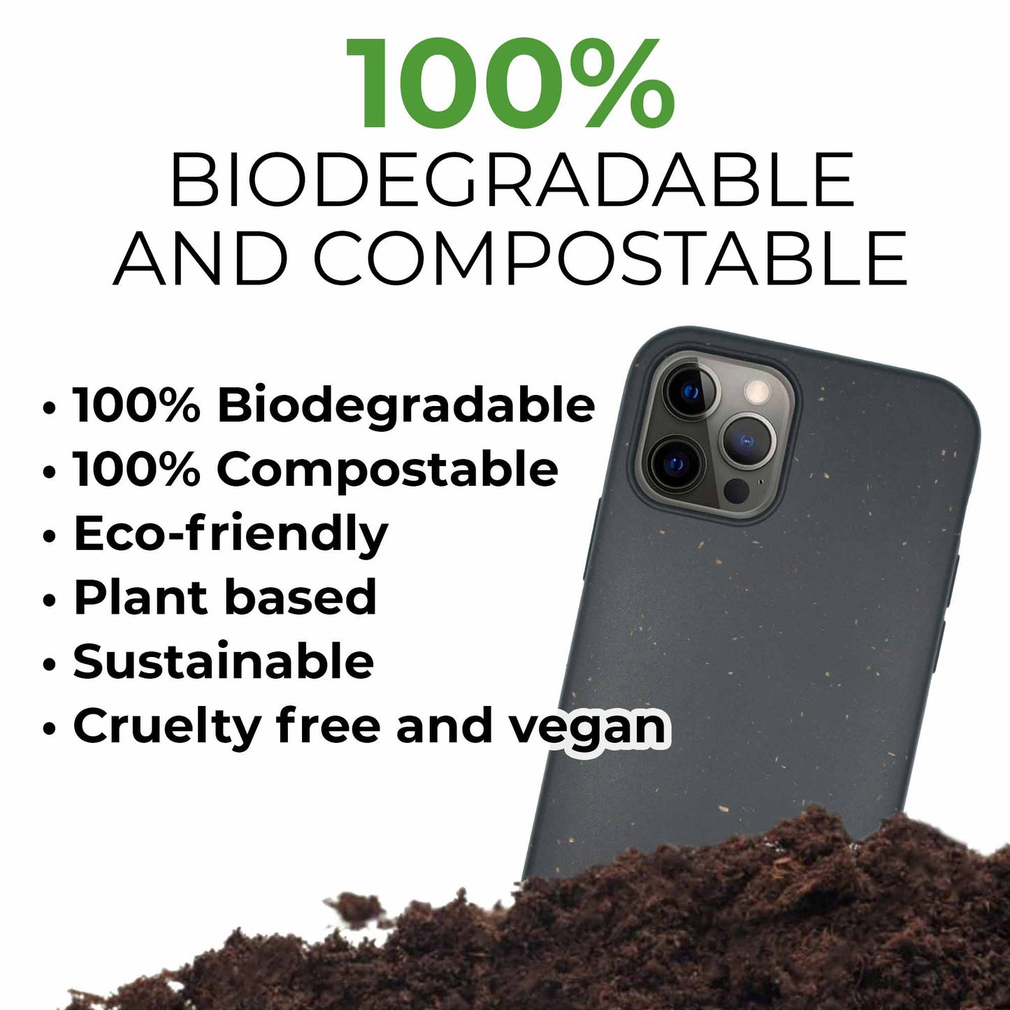 Eco Phone case - "Dont Panic its Organic"