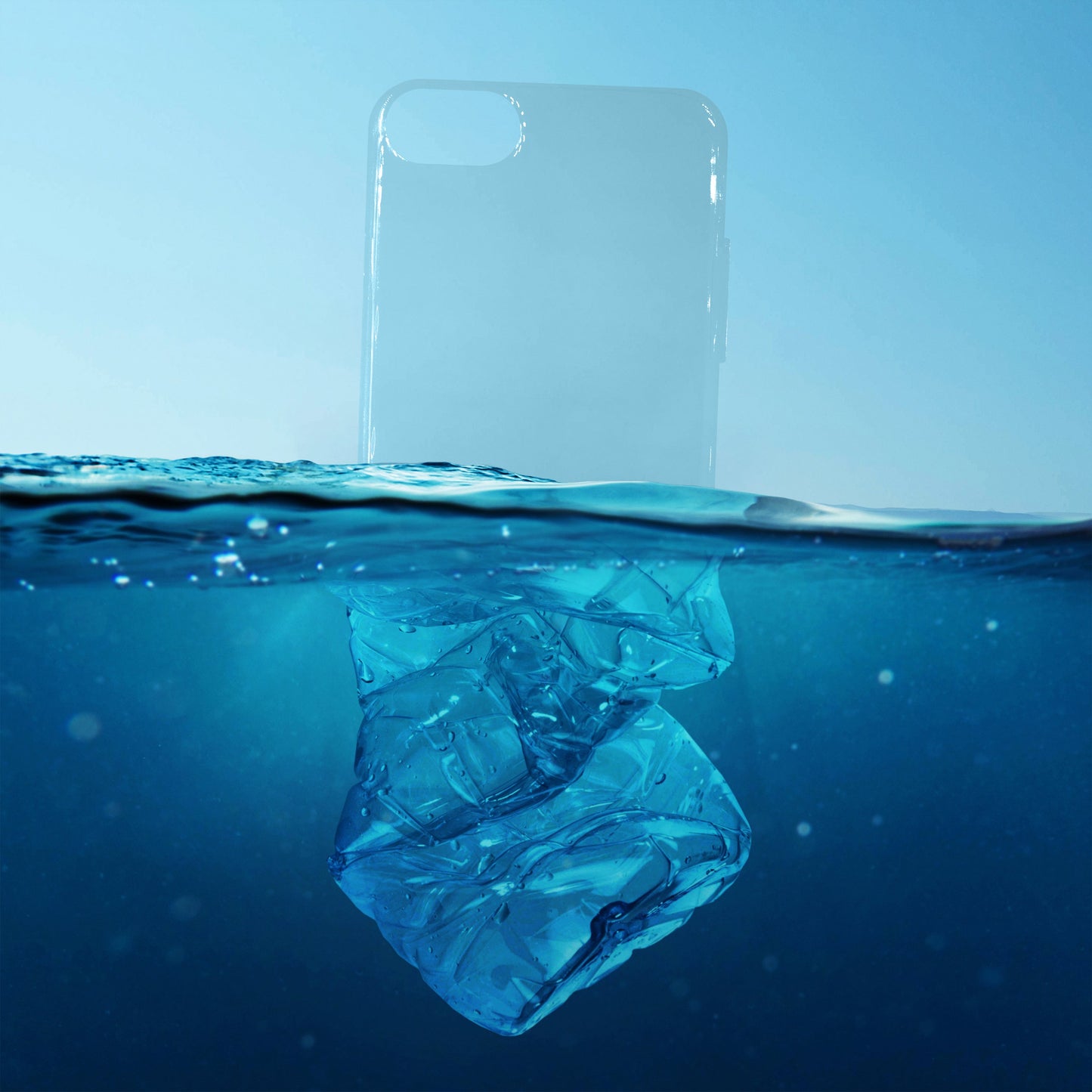 Transparent Phone Case - Recycled Ocean Plastic
