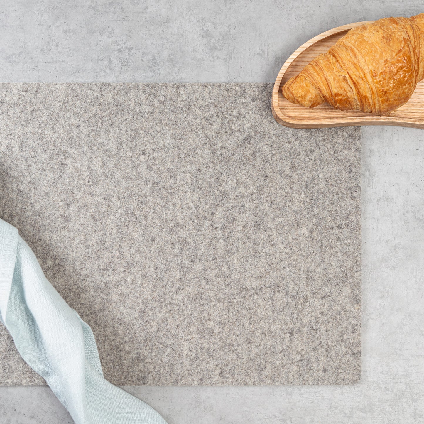 Natural Wool Felt Placemat