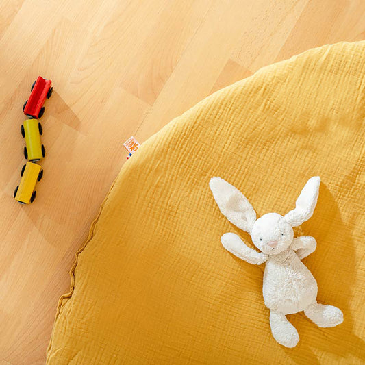 Organic Cotton Activity Mat - Honey
