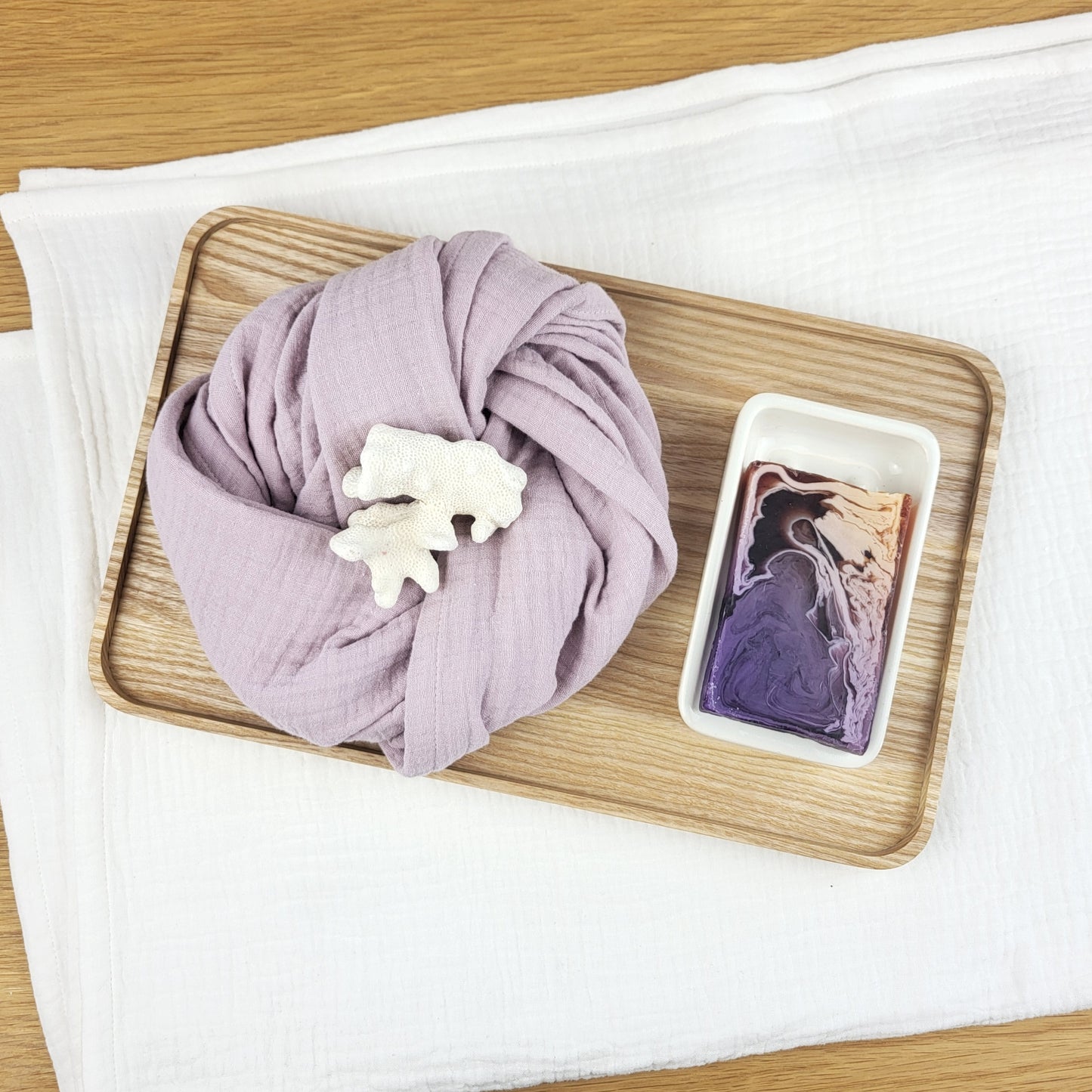 Muslin Cotton bathroom towel