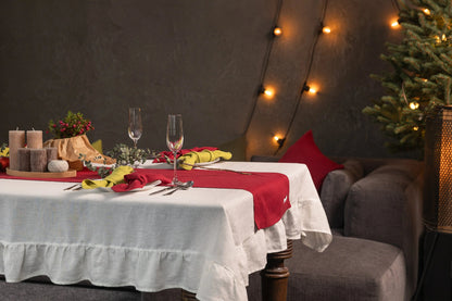 Natural linen napkins - 2pcs.