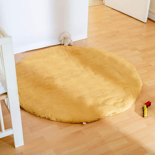 Organic Cotton Activity Mat - Honey