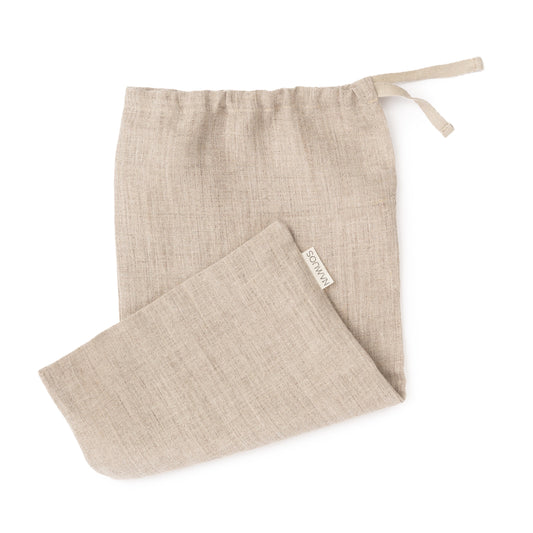 Natural Linen Bread Bag
