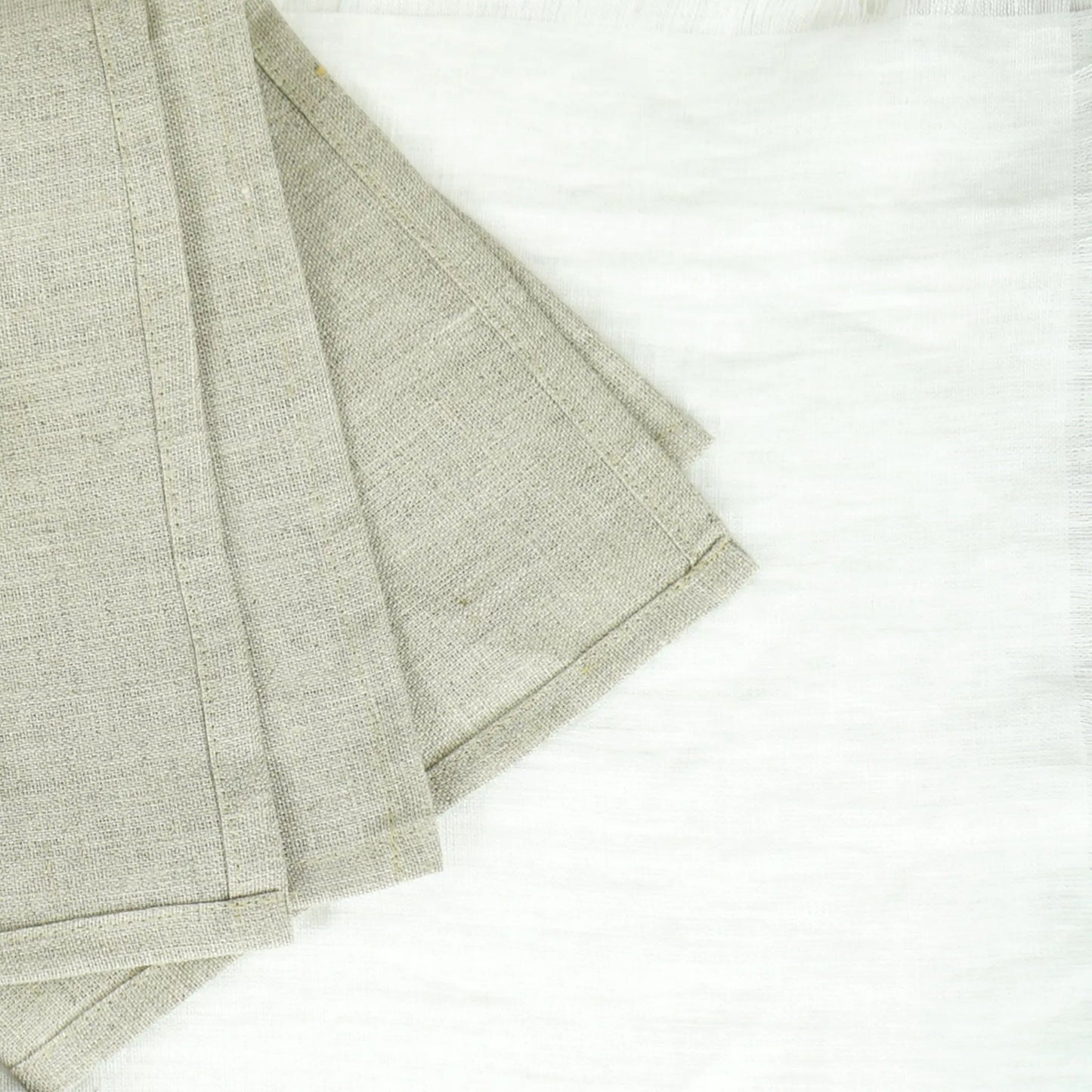 Natural linen napkins - 2pcs.