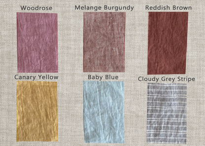 Natural linen napkins - 2pcs.