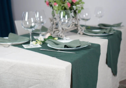 Natural linen napkins - 2pcs.